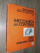 Mase G.E.; MECCANICA DEI CONTINUI ; ETAS Libri - Collana SCHAUM 1976