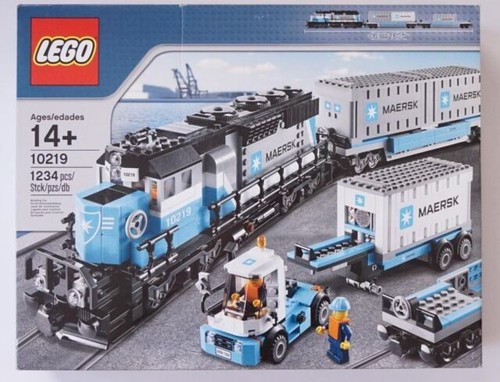 Lego 10219 treno - 10219, maersk