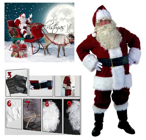 Vestito costume babbo - babbo, natale