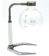 HELLEM CAFFETTIERA D'EPOCA ANNI '50 - FORMATO 6 TAZZE . VETRO ''PIREX''