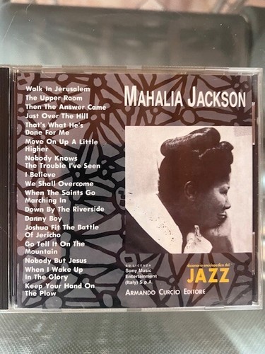 Jazz mahalia jackson - cd,