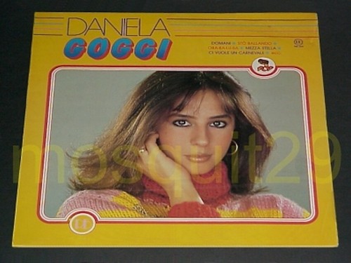 Daniela goggi raro omonimo - lp,