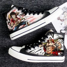 One Piece Luffy Mihawk anime
