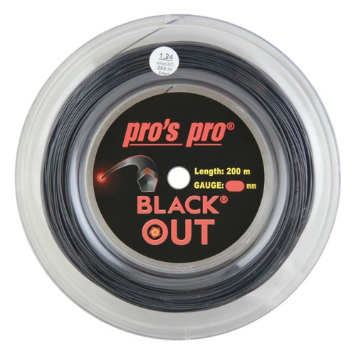 Pro blackout tennis - pro's,