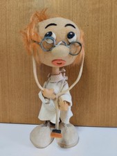 Pupazzo Bambola Dottore in panno lenci vintage