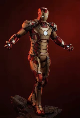 Statua iron man mk42 4 - statua,