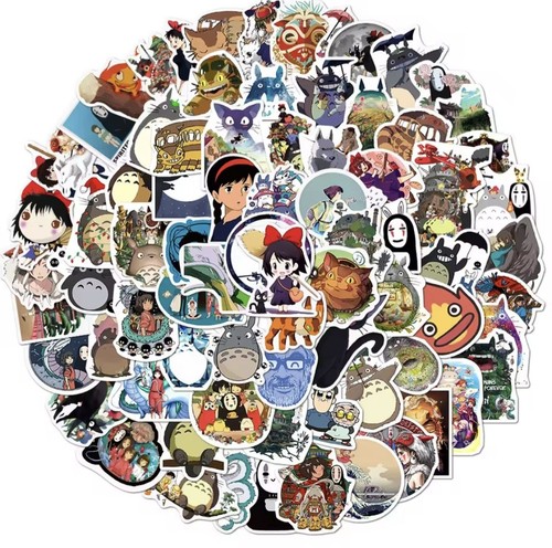 100 adesivi studio ghibli - 100,
