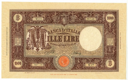 1000 lire barbetti grande - 1000,