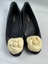 Ballerine CHANEL in pelle nera