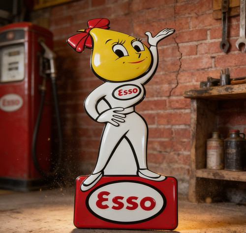 Insegna esso girl x10 - girl", in