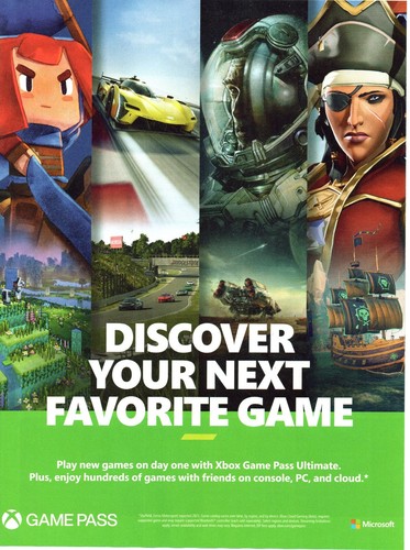 Xbox game pass - xbox, promo