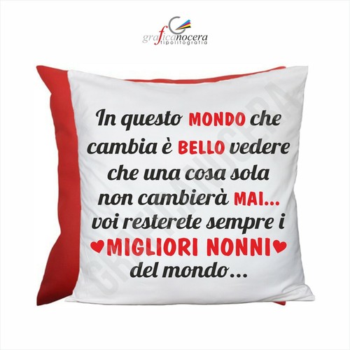 Festa dei nonni - festa, cuscino