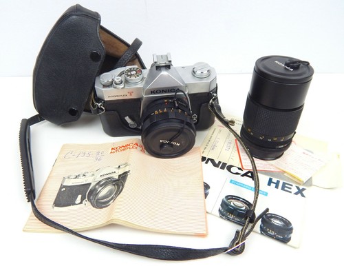 Fotocamera konica - fotocamera,