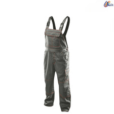 SALOPETTE DA LAVORO IN POLIESTERE/COTONE TUTA MECCANICO PANTALONI PETTORINA