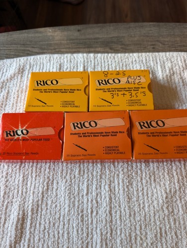 Canne sax soprano rico 3 - sax,