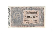 Dieci Lire - Vitt. Emanuele