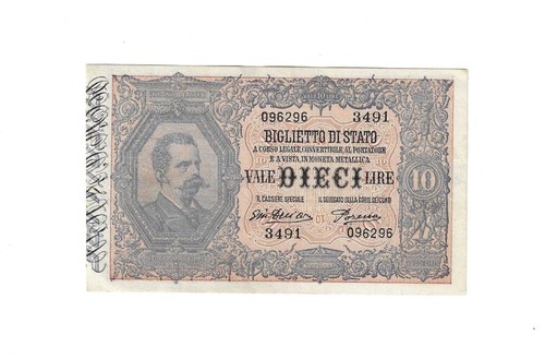 Dieci lire vitt emanuele - dieci,