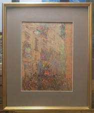 ANTICO QUADRO DIPINTO VITTORIO