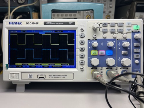 Oscilloscopio hantek 200mhz - oscilloscopio,