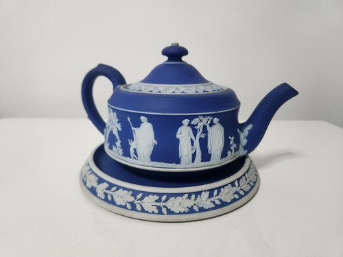 Wedgwood jasper ware - jasper, teiera