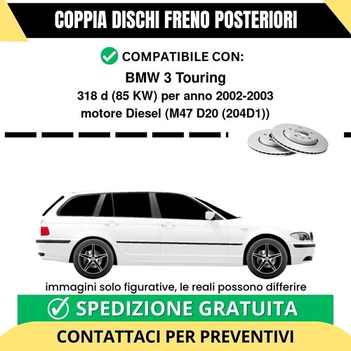 Coppia dischi freno posteriori - coppia,