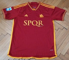 Maglietta maglia A.S. Roma Adidas XL in uso allo staff no sciarpa adesivo ultras