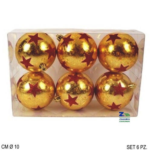 Set palle palline natalizie - 6,