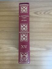 GERHART HAUPTMANN i premi nobel per la letteratura 1964 FABBRI EDITORI