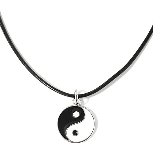 Collana yin yang - yin, &