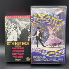 2 VHS Tapes Flying Down to Rio