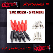 10 Pezzi - Morsetti in metallo