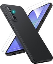 COVER per SAMSUNG GALAXY A36 5G Custodia tpu Matte Opaco + Pellicola VETRO