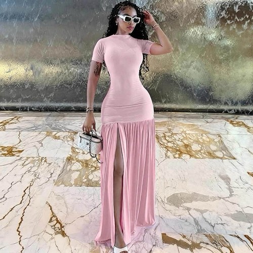 Maxi abito donna - , tinta