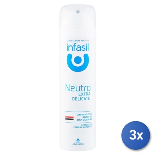 Infasil deodorante spray - 3x,