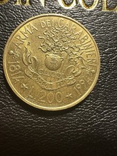 200 LIRE - 180° ANNIVERSARIO
