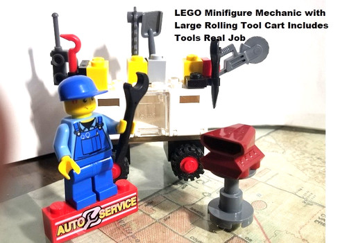 Lego minifigure meccanico con - lego,