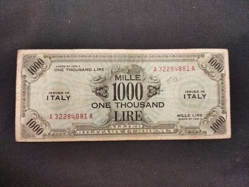 Wwii occup americana lire - wwii, americana.