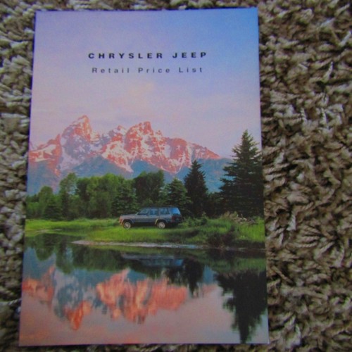Chrysler jeep cherokee 5 - jeep,