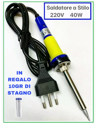 Saldatore stilo per - saldatore, stagno