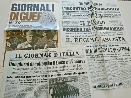 Giornali guerra aprile - giornali,