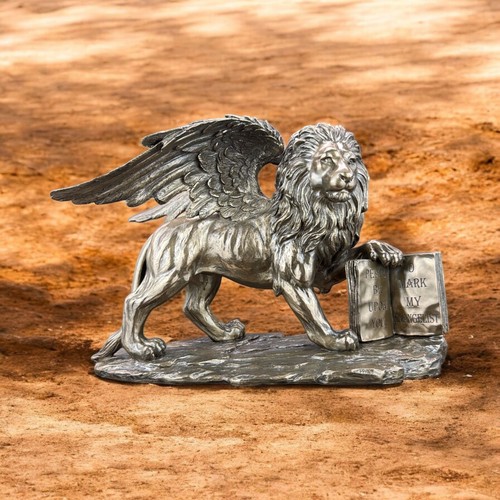 Statuetta leone san - di, marco