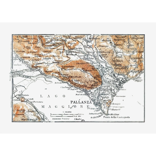 Mappa storica regione - storica,