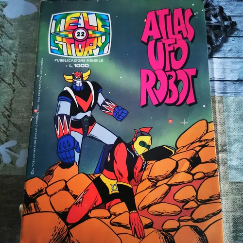 Fumetto tele story atlas ufo - fumetto,