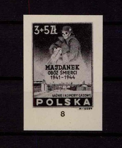Polonia stampa nera 1958 - nera,