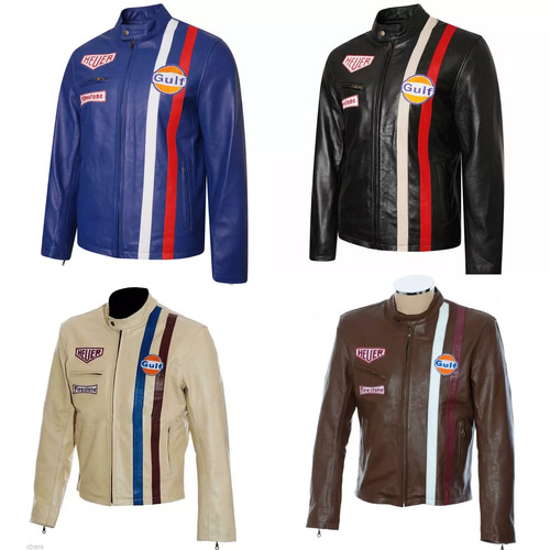 Giacca pelle vintage café - giacca,