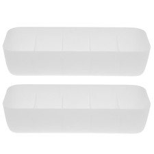  2 Pcs Contenitore Cassetti Scatole in Plastica Organizzatore Di Calzini