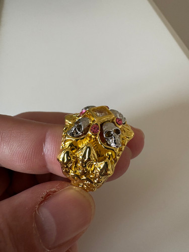 Anello sovrano teschio - , tono