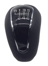 Pomello manopola HYUNDAI i30 ix35 Elantra in pelle nero leva cambio 6 marce
