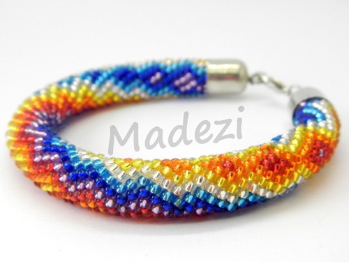 Bracciale all uncinetto - bracciale, all'uncinetto