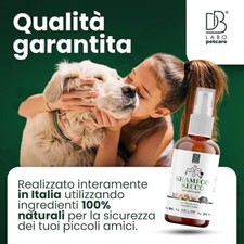 Shampoo Secco per Cani e Gatti